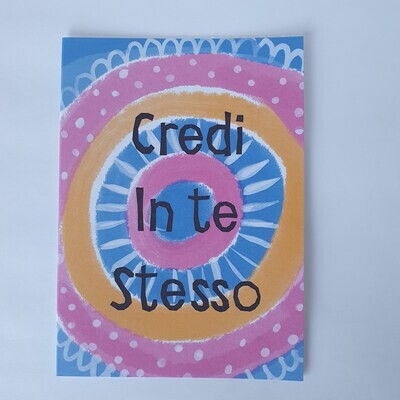 Biglietto CREDI IN TE STESSO
