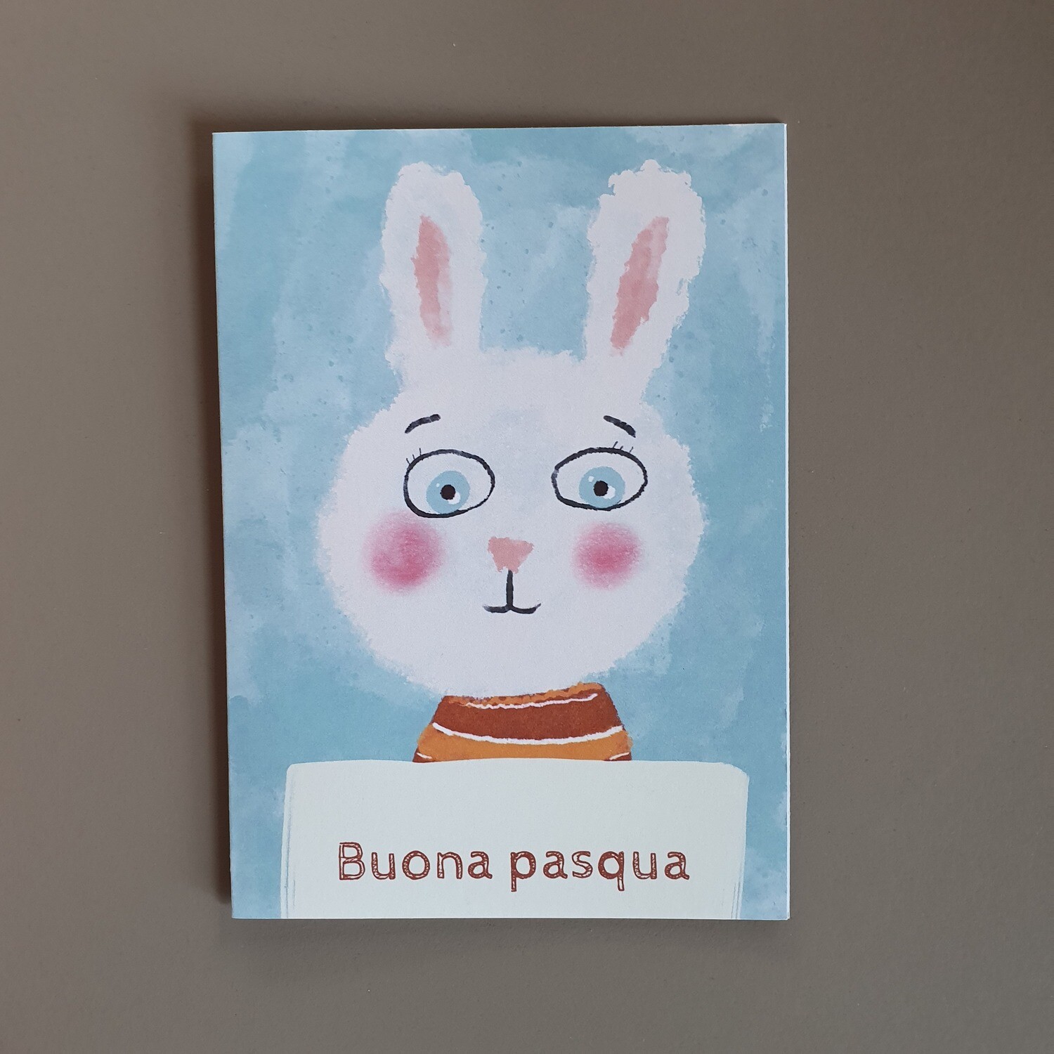 Biglietto coniglietto Buona Pasqua  406