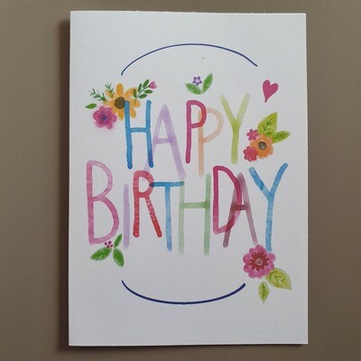 Biglietto Happy Brithday