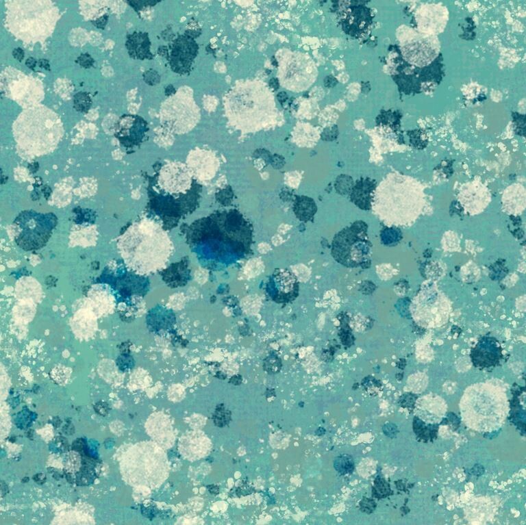 Blue snow - Scrapbooking
