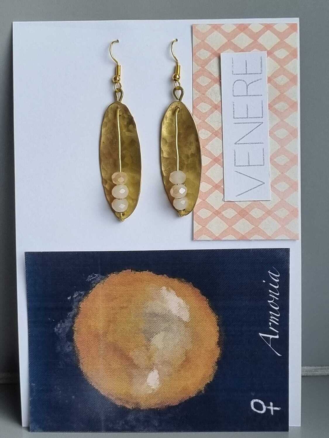 ORECCHINI IN OTTONE VENERE 13