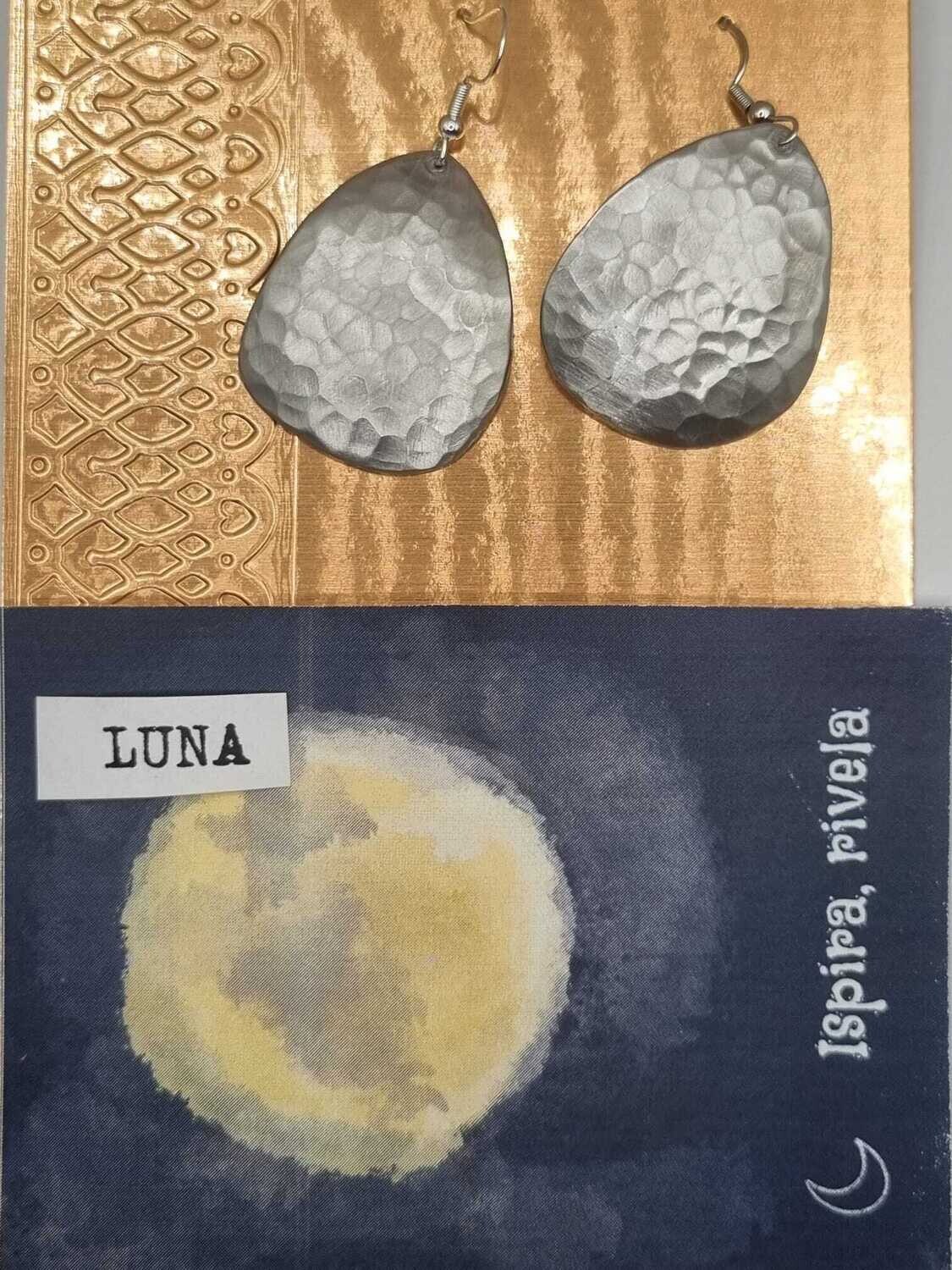 ORECCHINI RAME MOD 72  LUNA