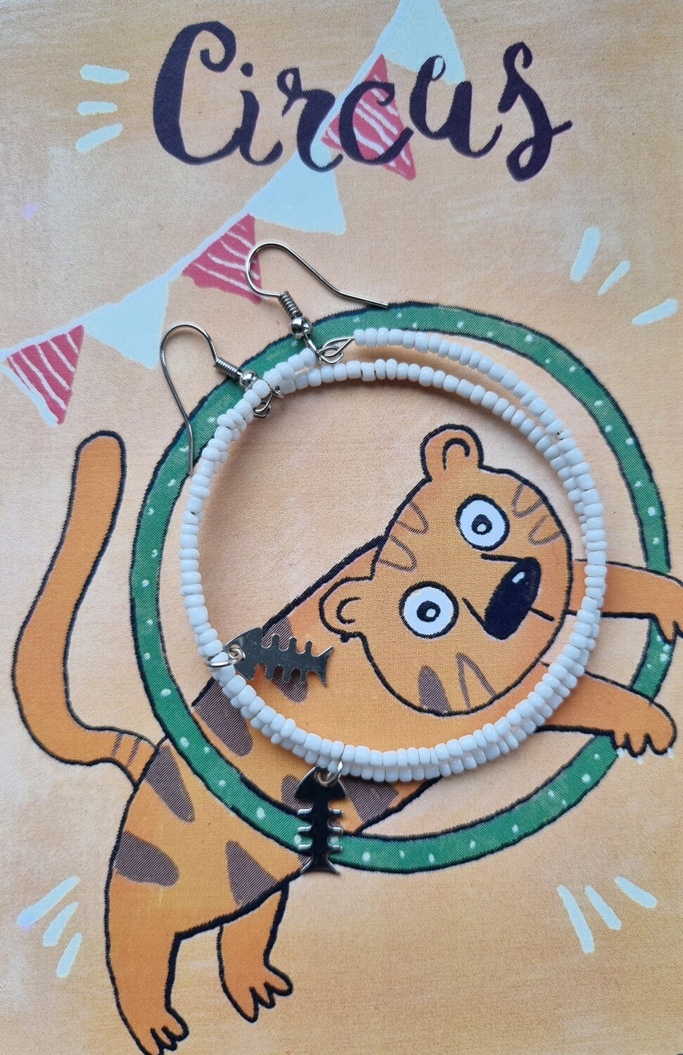 Il Circo orecchini mod 523 TIGRE