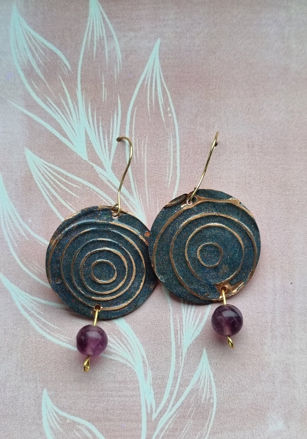 ORECCHINI BOHO 534 ROSA