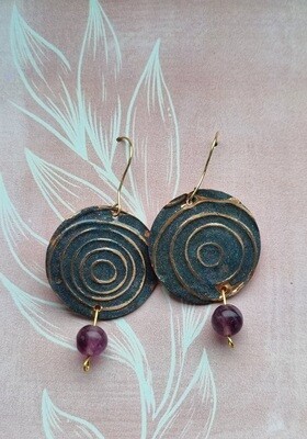ORECCHINI BOHO 534 ROSA