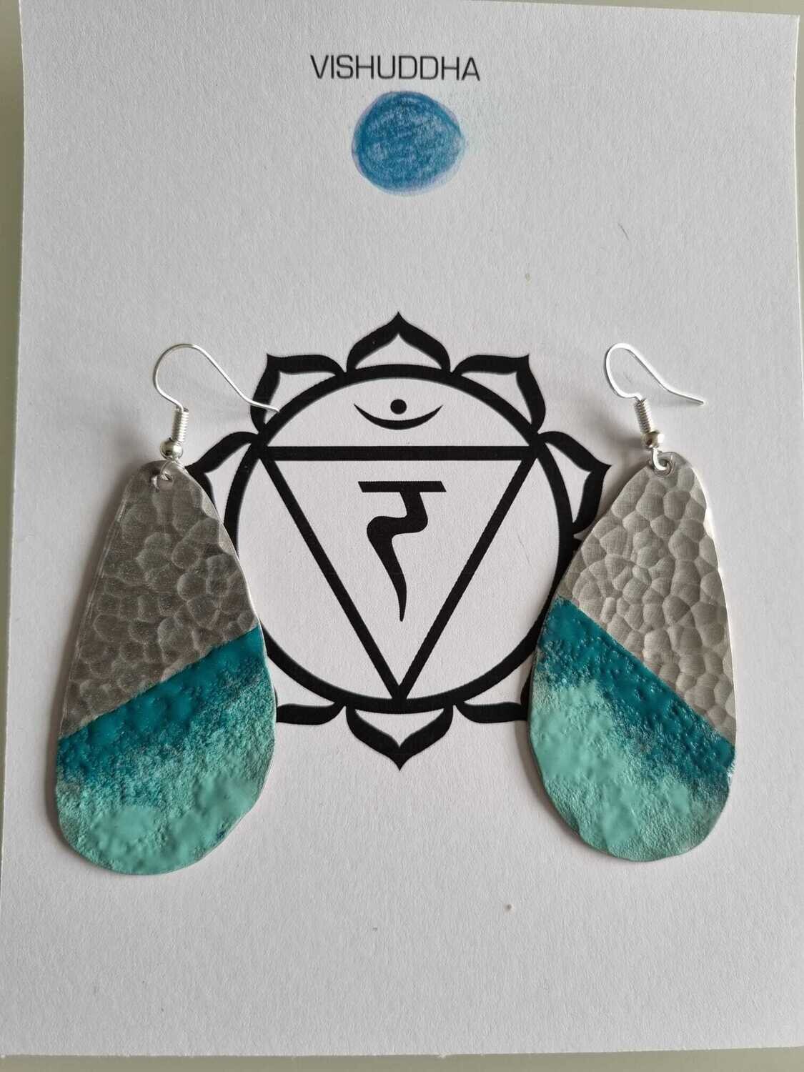 ORECCHINI CHAKRA 561 AZZURRO