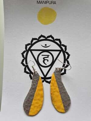 ORECCHINI CHAKRA 564 GIALLO