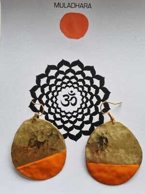 ORECCHINI CHAKRA 565 ROSSO