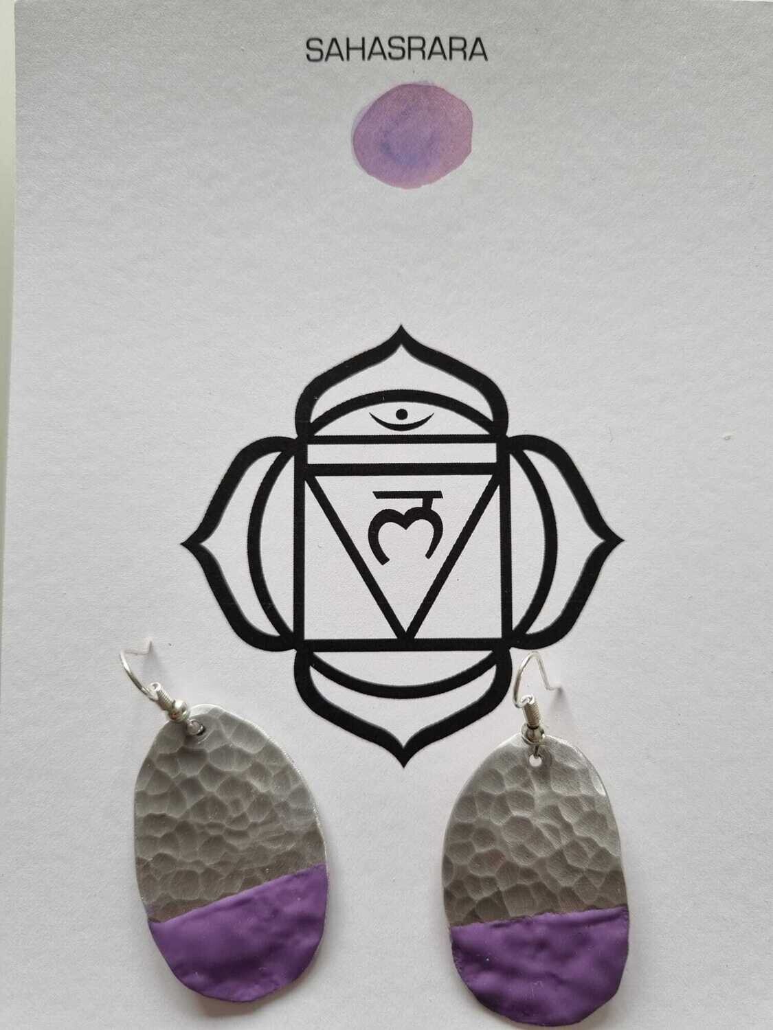 ORECCHINI CHAKRA 567 VIOLA