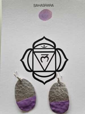 ORECCHINI CHAKRA 567 VIOLA