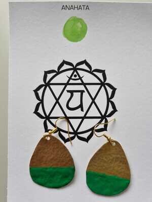 ORECCHINI CHAKRA 570 VERDE