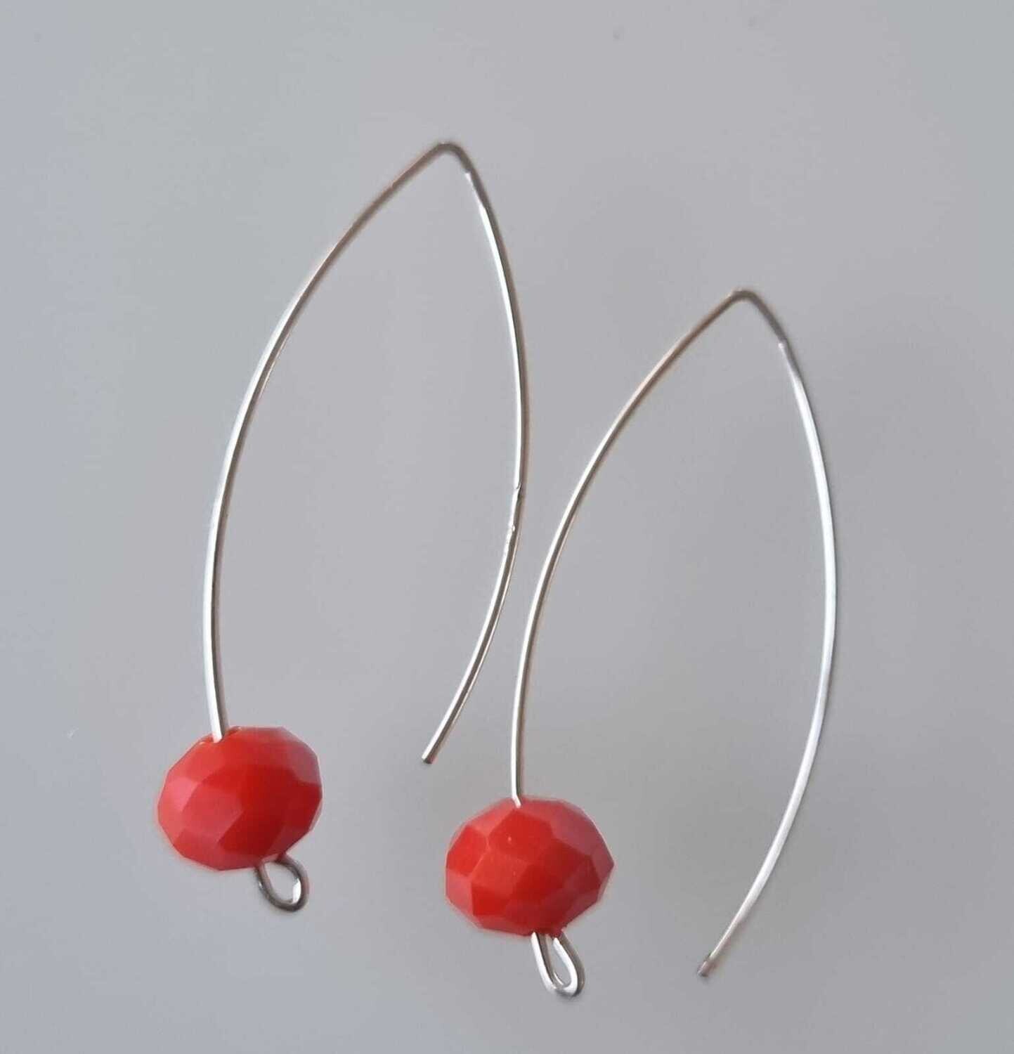 ORECCHINI 730 BOHO ROSSO