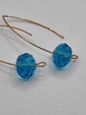 ORECCHINI 727 BOHO blu