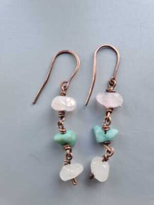 ORECCHINI RAME 784