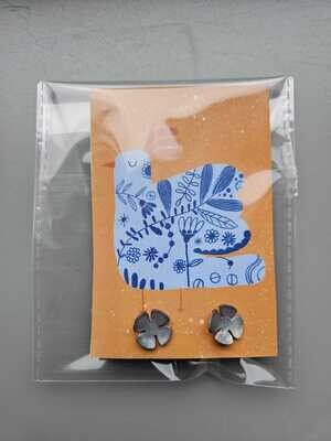 Orecchini fortuna 841 alluminio RAME Rame