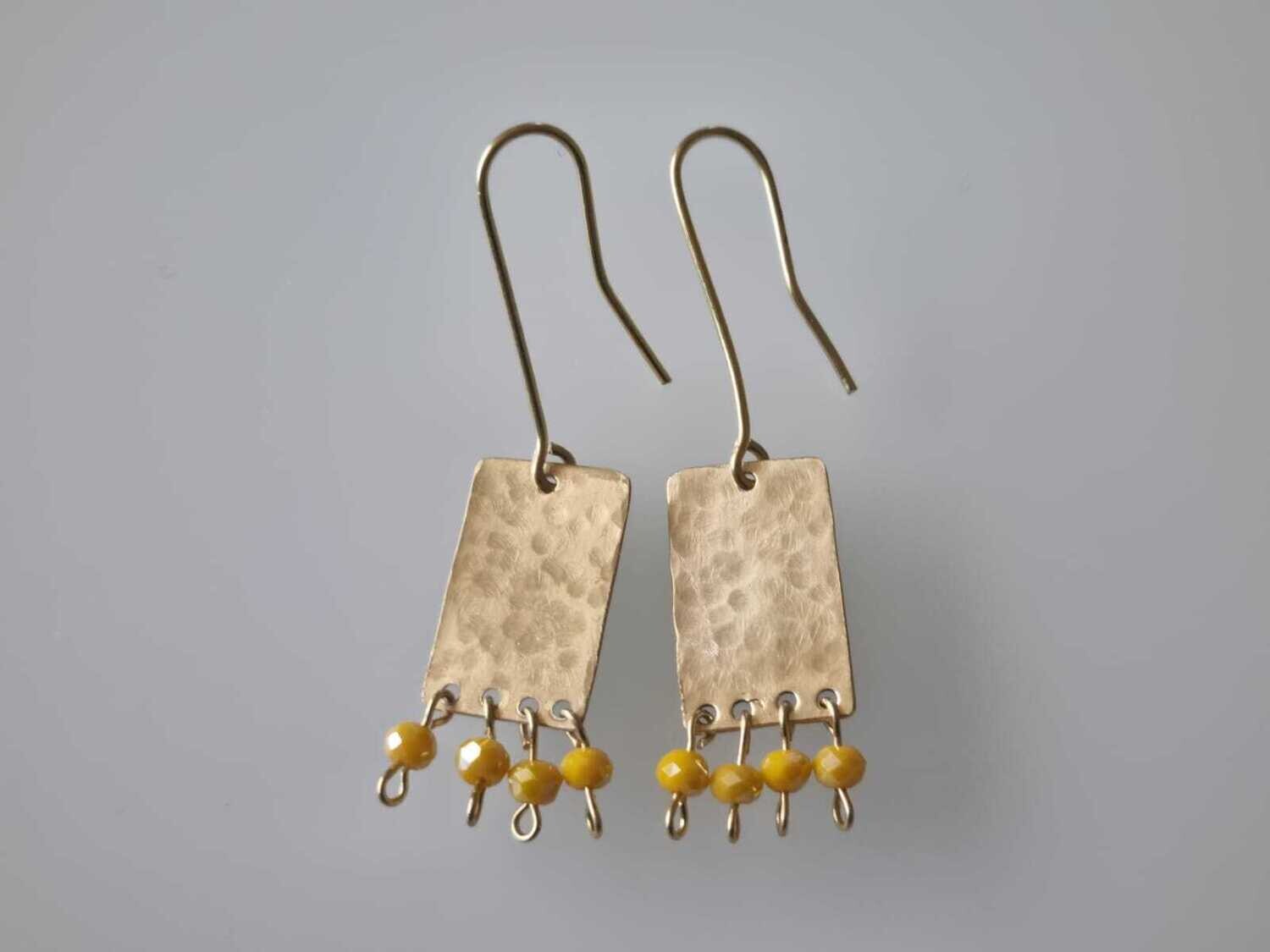 Mod 00866 ORECCHINI ottone
