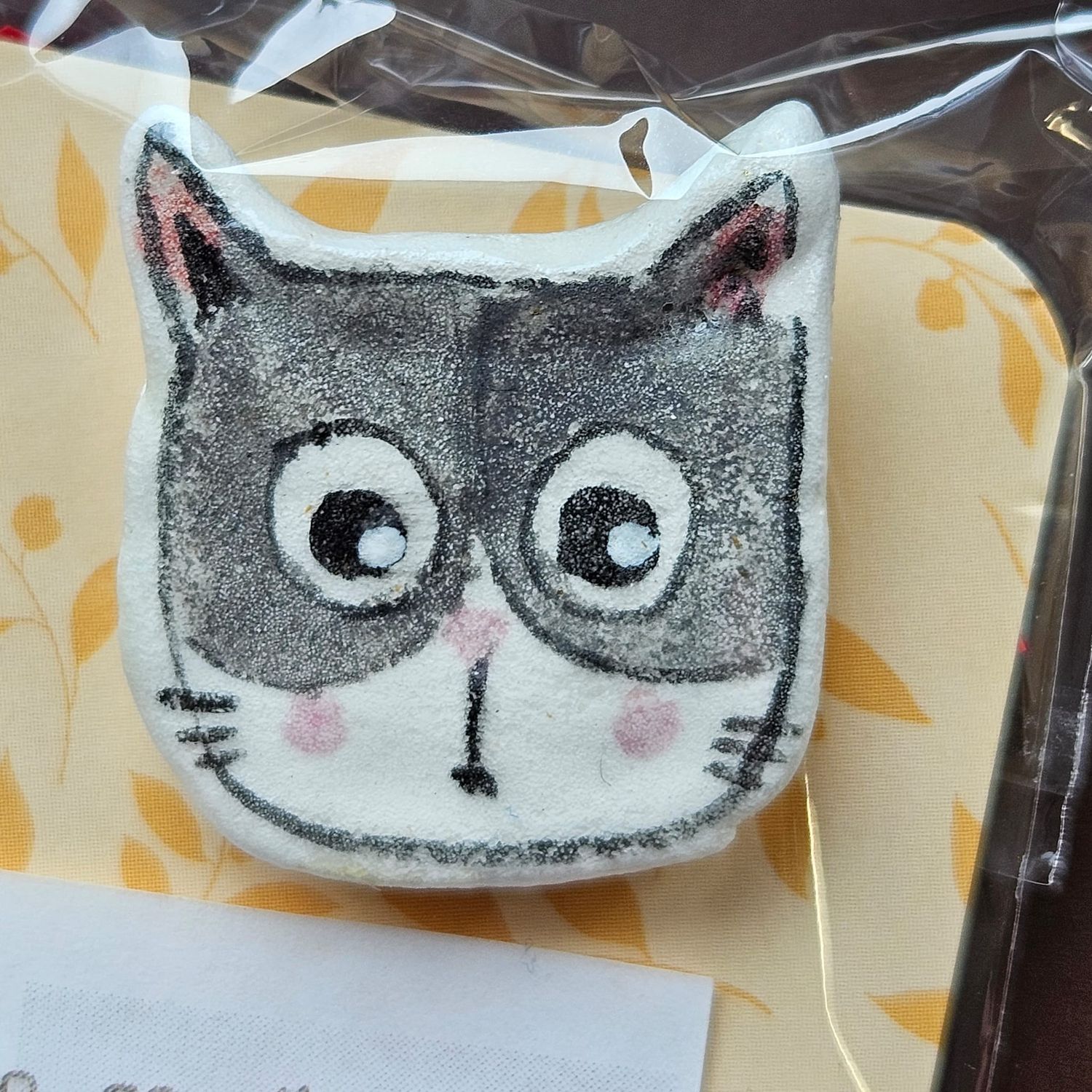 Spilla gatto cartapesta  890