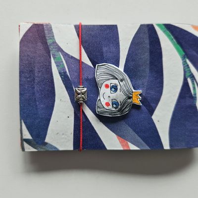 Midori 924 con carta plastificata e decorazione di principessa
