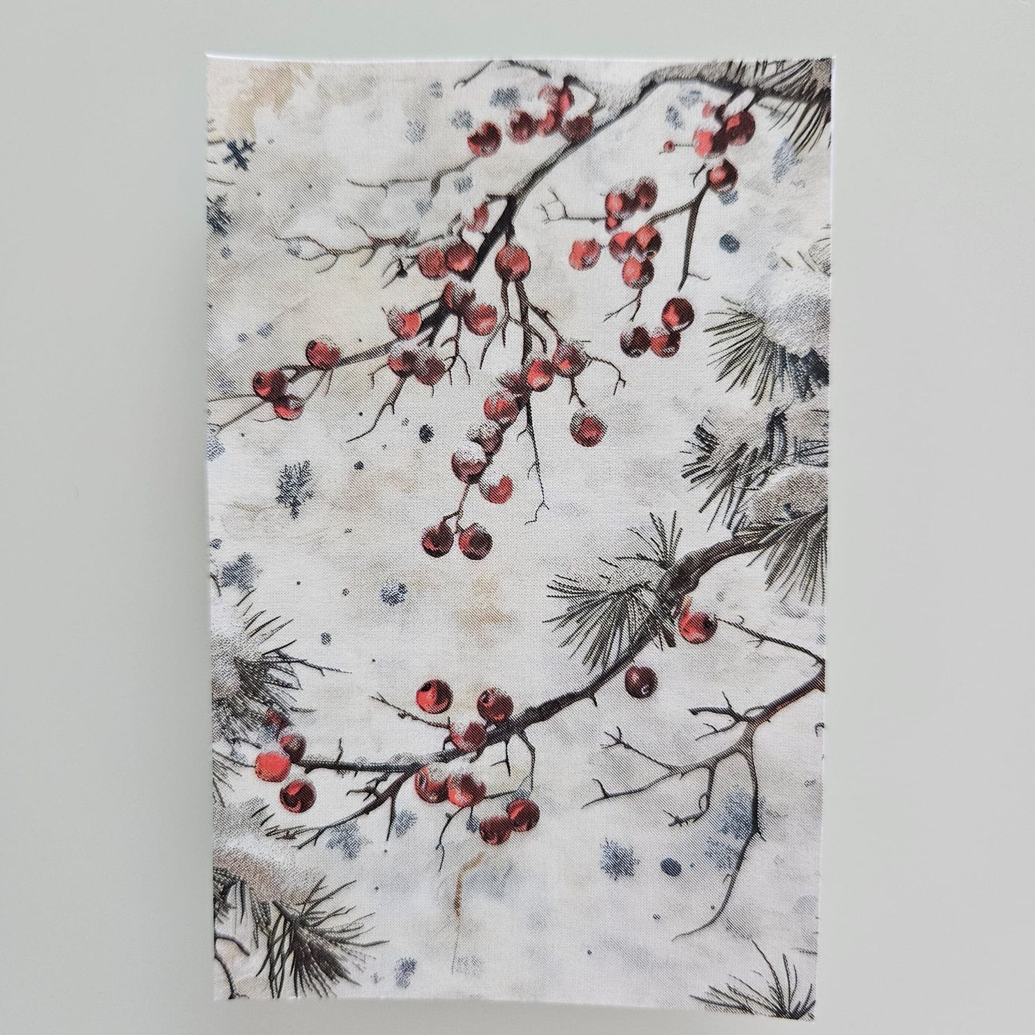 Carta con Stampe Angeli Natale Vintage per scrapbooking