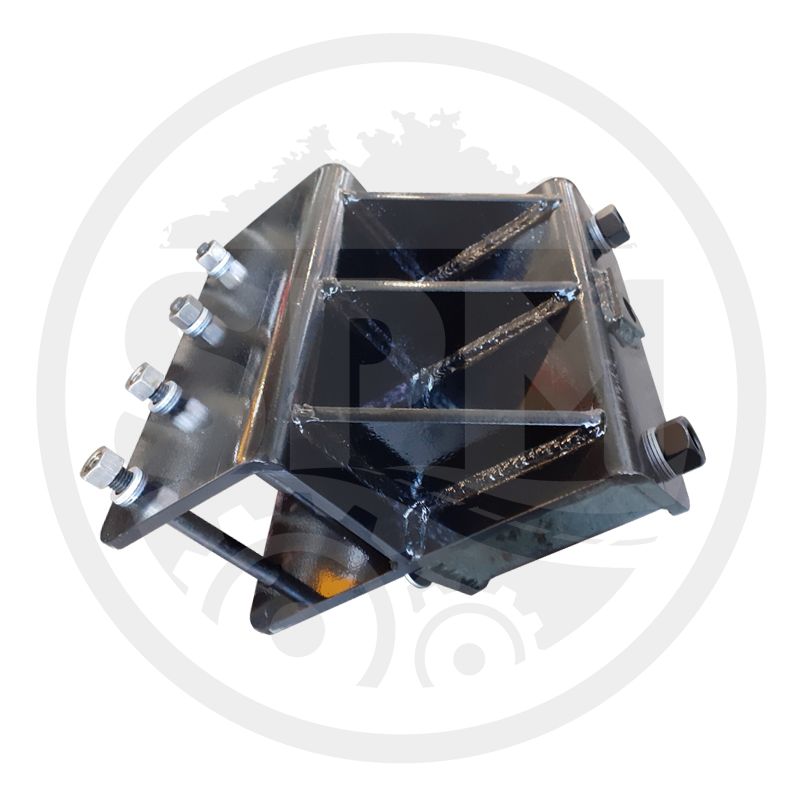 Adaptation mécanique lamier (poutre carrée 100 mm) pour machines NOREMAT sans attelage semi automatique