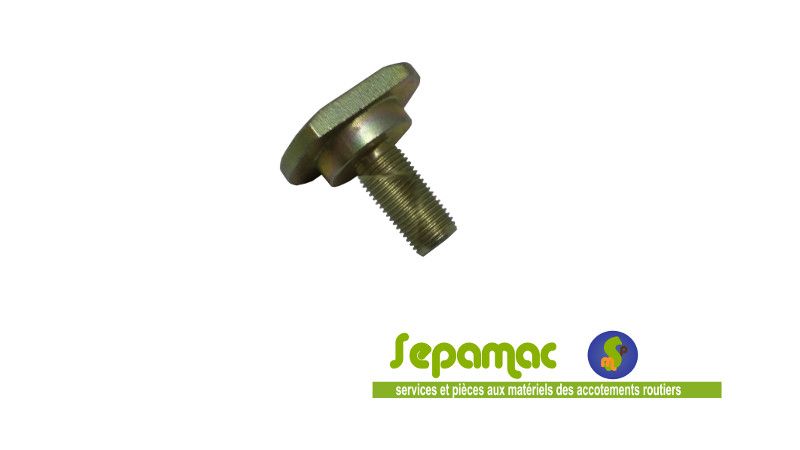 Vis pour couteau double biseaux plateau simple