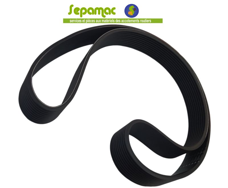 Courroie poly V 10 Gorges pour lamier L.E.M 2 x 900