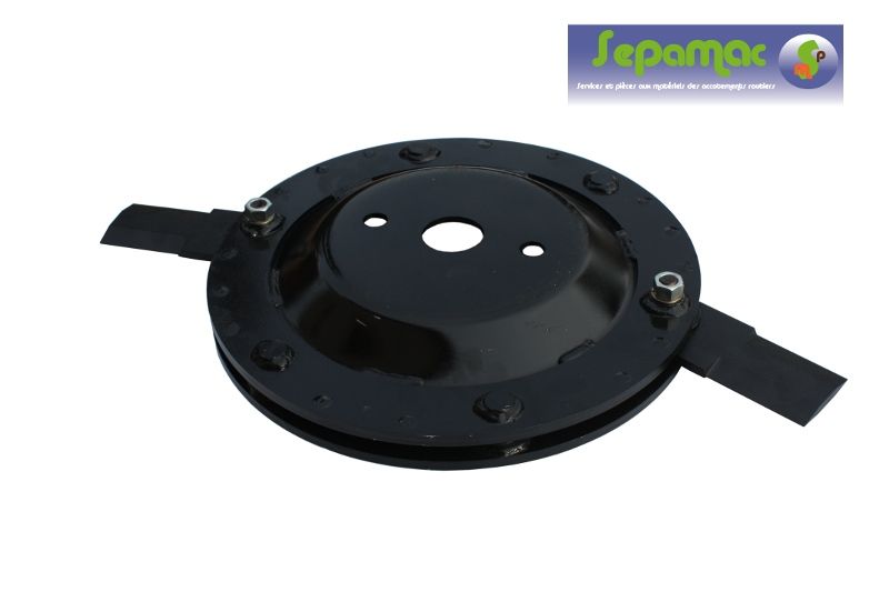 Plateau double renforce deux couteaux deux biseaux 45mm