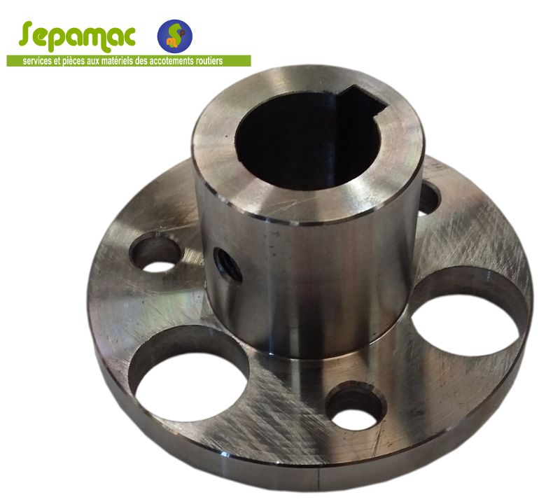 Demi-accouplement claveté diam 25 pour moteur Sauer 90 M 30 cm3 Demi-accouplement claveté diam 25 pour moteur Sauer 90 M 30 cm3