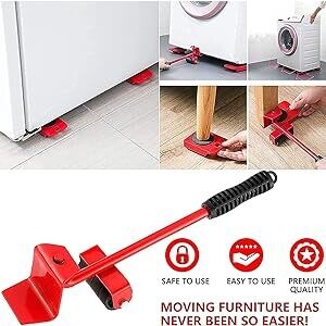 Heavy Furniture Shifting Tool Set - Easy Furniture Lifter and Mover for Home Furniture (Upto 200kg)