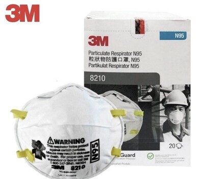 3 M 8210 Safeguard N95 Mask