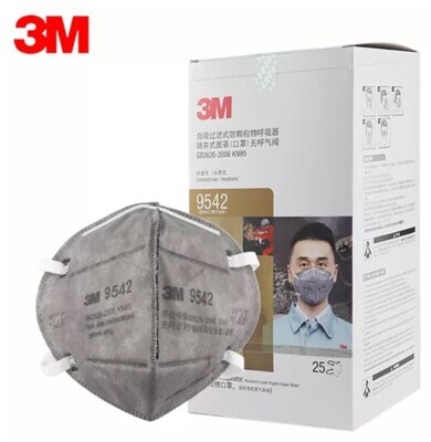 3M 9542 P2 Carbon Filter Headband