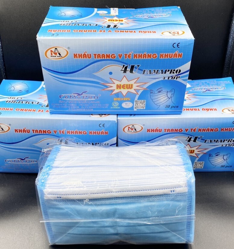 Famapro 4ply medical grade surgical masks