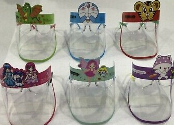 Cartoon Child faceshield