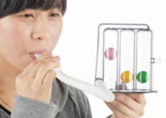 Incentive spirometer အဆုတ် လေ့ကျင့်ရေး ကိရိယာ