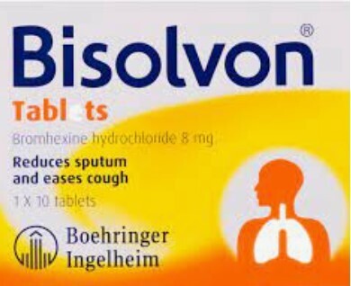 Bisolvan tab ချွဲပျော်ဆေး