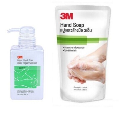 3M hand soap 400ml pump type လက်ဆေးဆပ်ပြာရည်