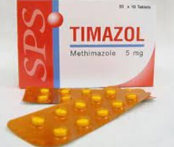 Timazol(methimazole 5mg)သိုင်းရွိက်ဟော်မုန်းဆေး