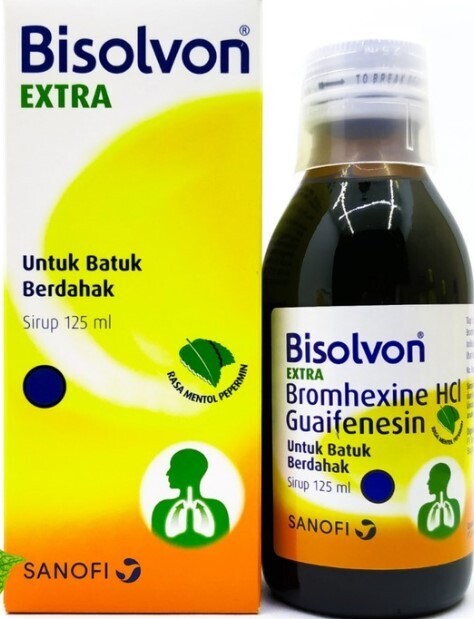Bisolvon 125ml syrupချွဲပျော် သက်သာဆေး