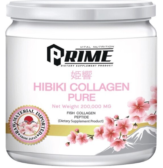 Prime Hibiki collagen pure ဂျပန် ငါး ကိုလာဂျင်