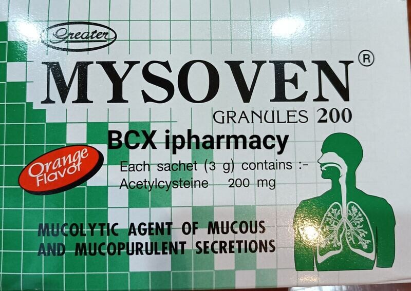 Mysoven 200mg- Greater Pharma
ခ်ြဲ သလိပ္ေပ်ာ္ေဆး ေရေဖ်ာ္ေသာက္ရန္