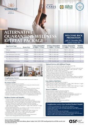 AQ Somerset Rama9 Bangkok starts 35000Baht package