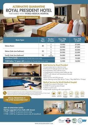 Test and Go Royal President Hotel