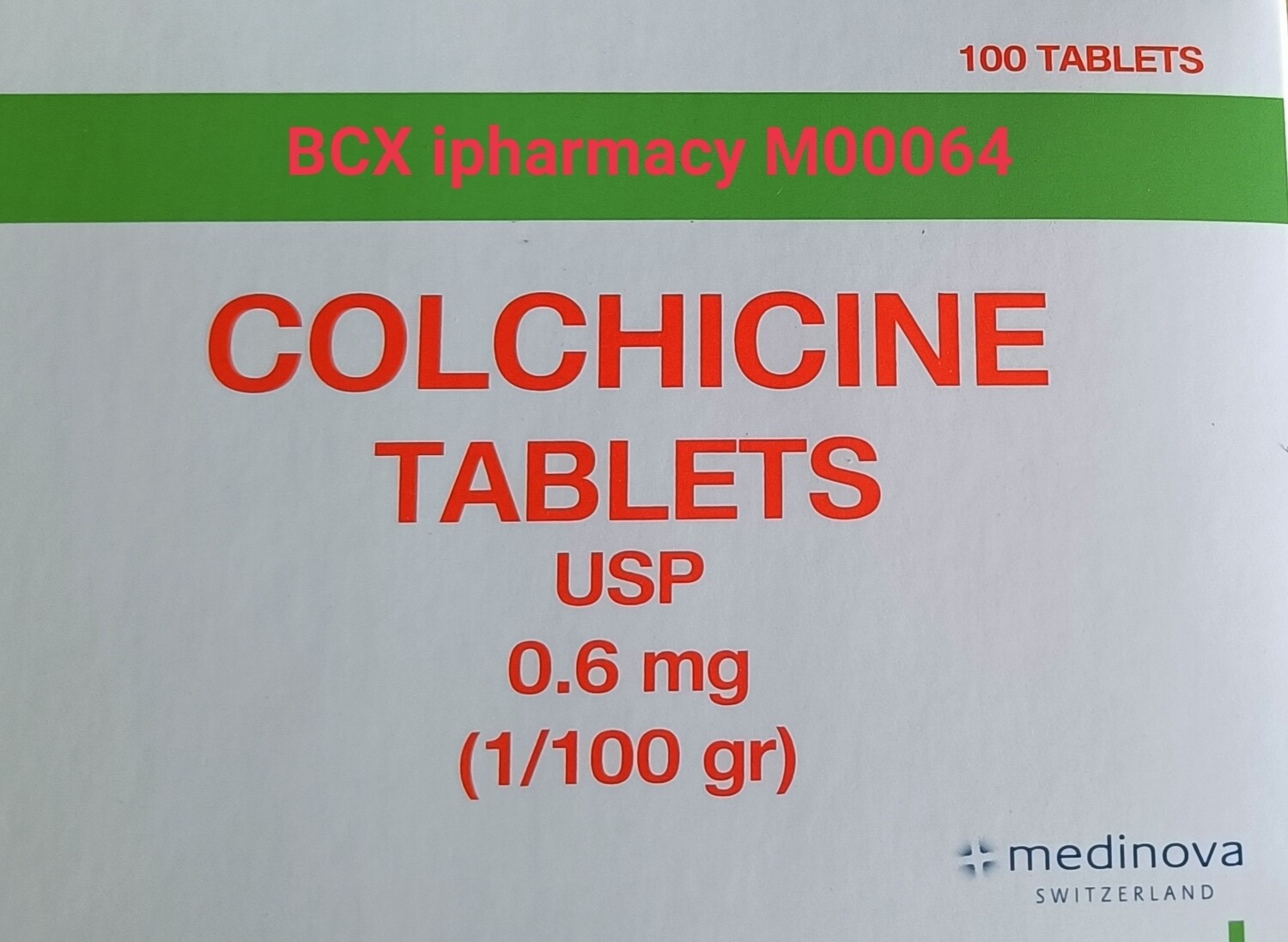 Colchicine 0.6mg