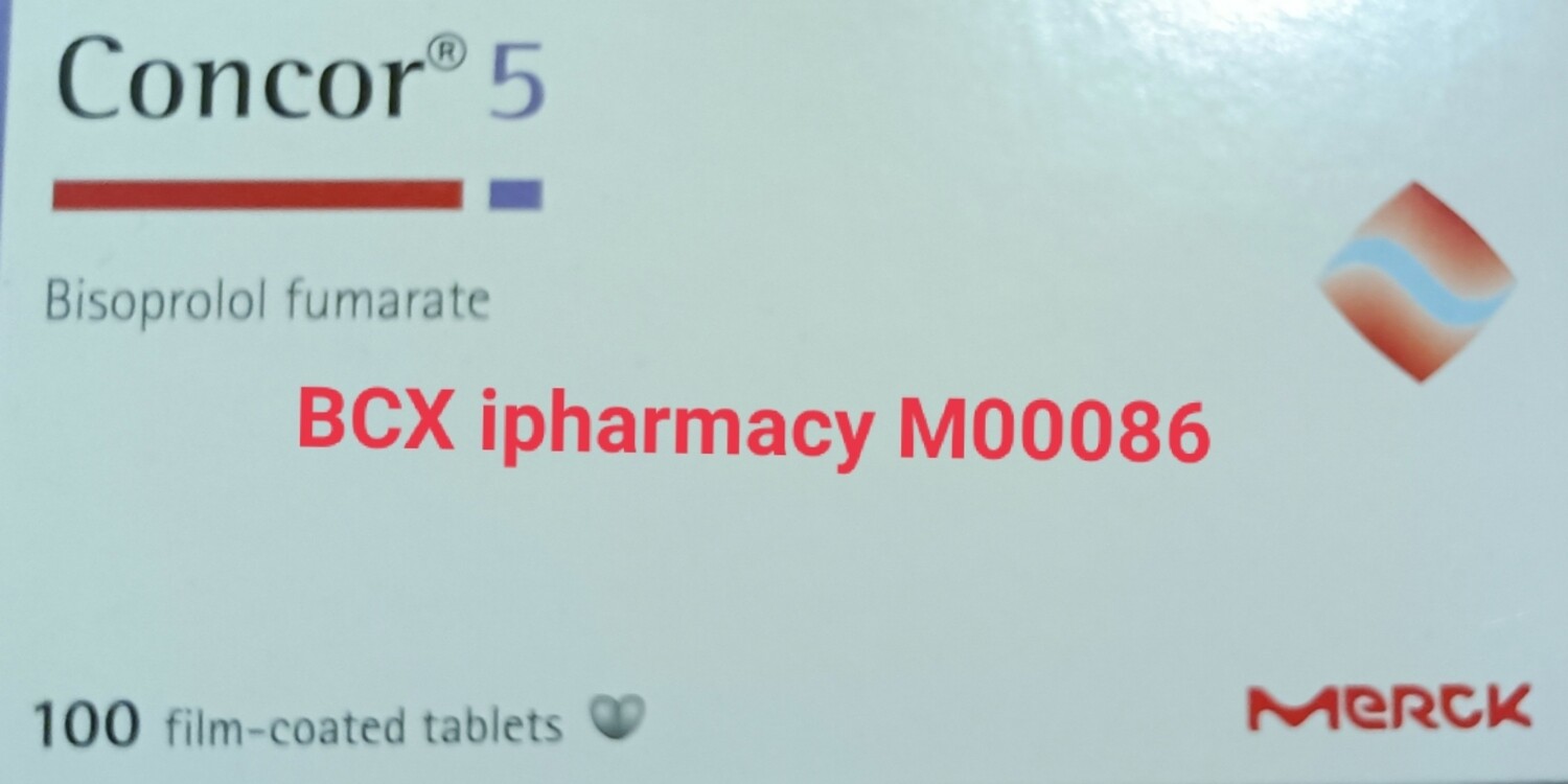 Concor 5mgနှလုံးနှင့် သွေးတိုးရောဂါ သမားအတွက်ဆေး