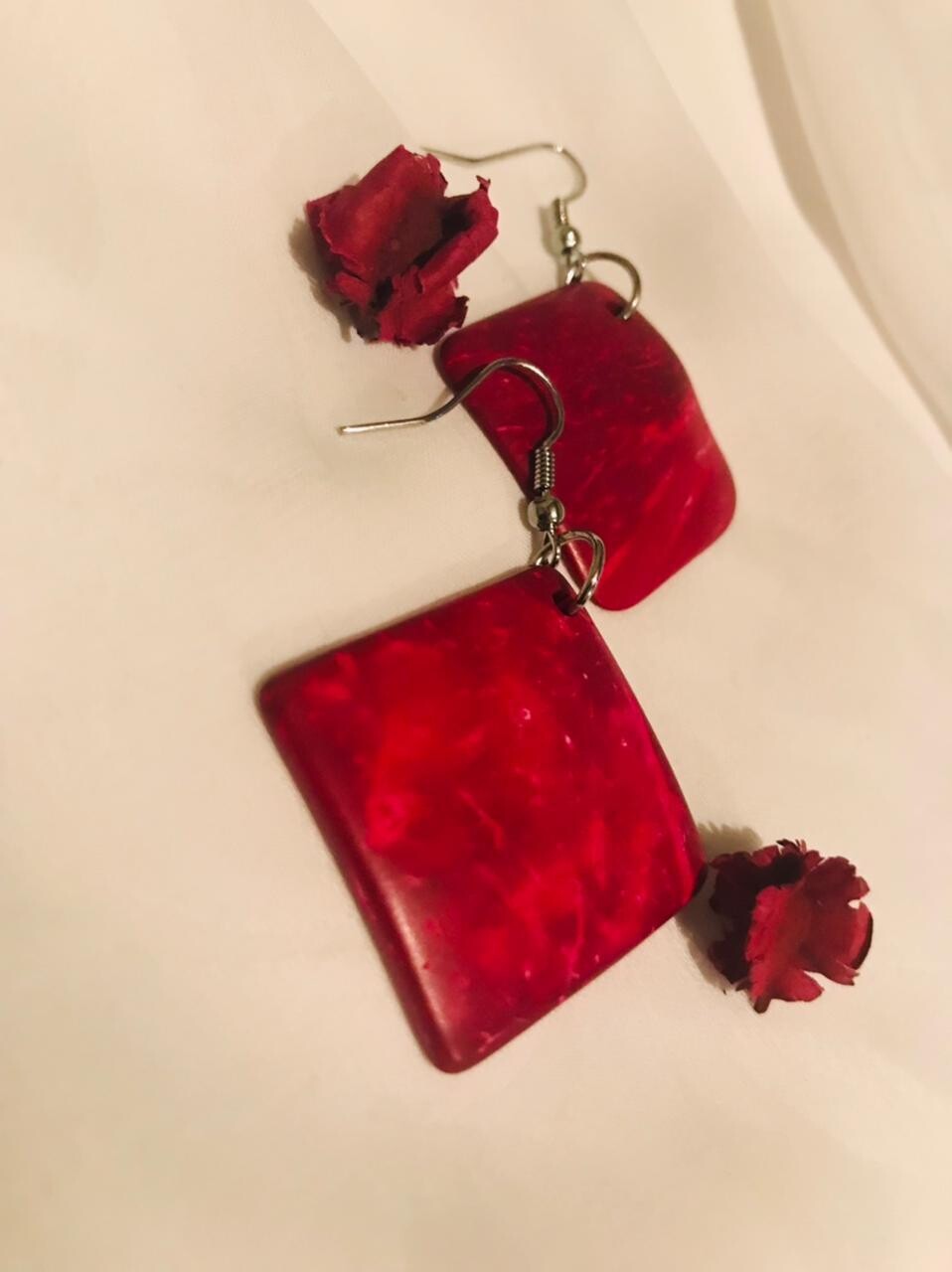 coconut shell earrings