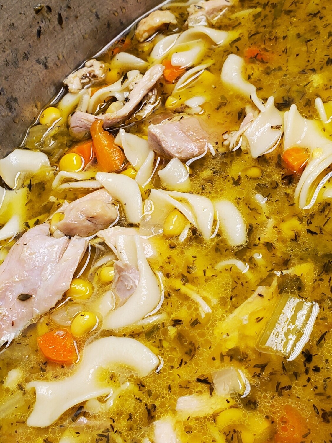 Chicken Corn Noodle Soup