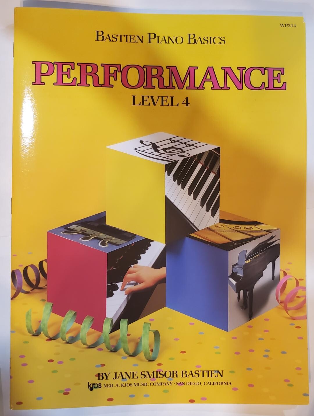 Bastien Performance Level 4 Book