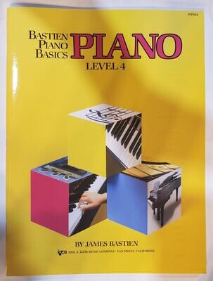 Bastien Piano Level 4 Book
