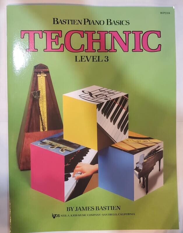 Bastien Technic Level 3 Book