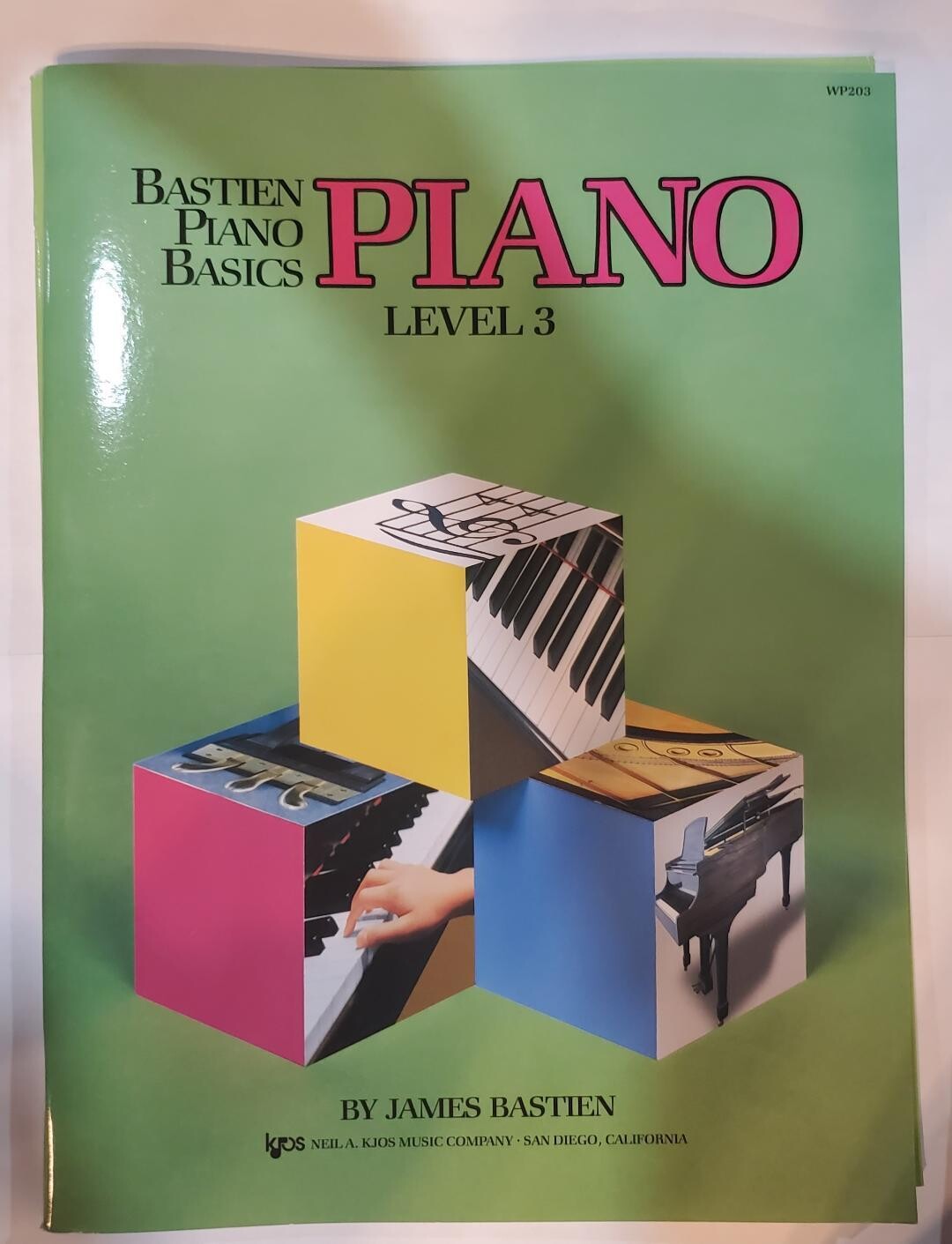 Bastien Piano Level 3 Book